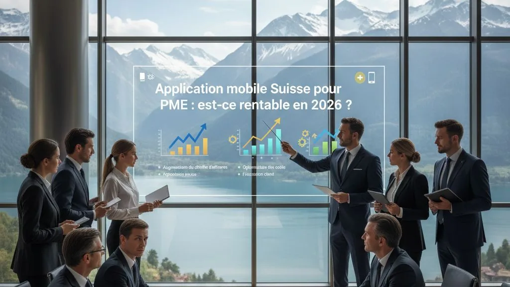 Application mobile Suisse pour PME : est-ce rentable en 2026 ?